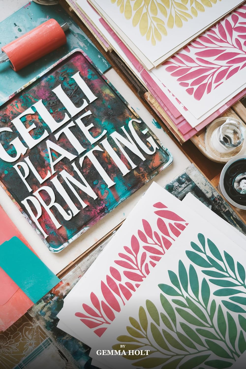 ler totalmente Gelli Plate Printing for Beginners: Techniques, Projects, and Troubleshooting for Mixed Media Artists (English Edition)