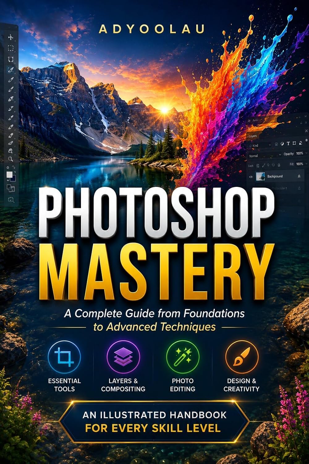 Photoshop Mastery: A Complete Guide from Foundations to Advanced Techniques (English Edition)