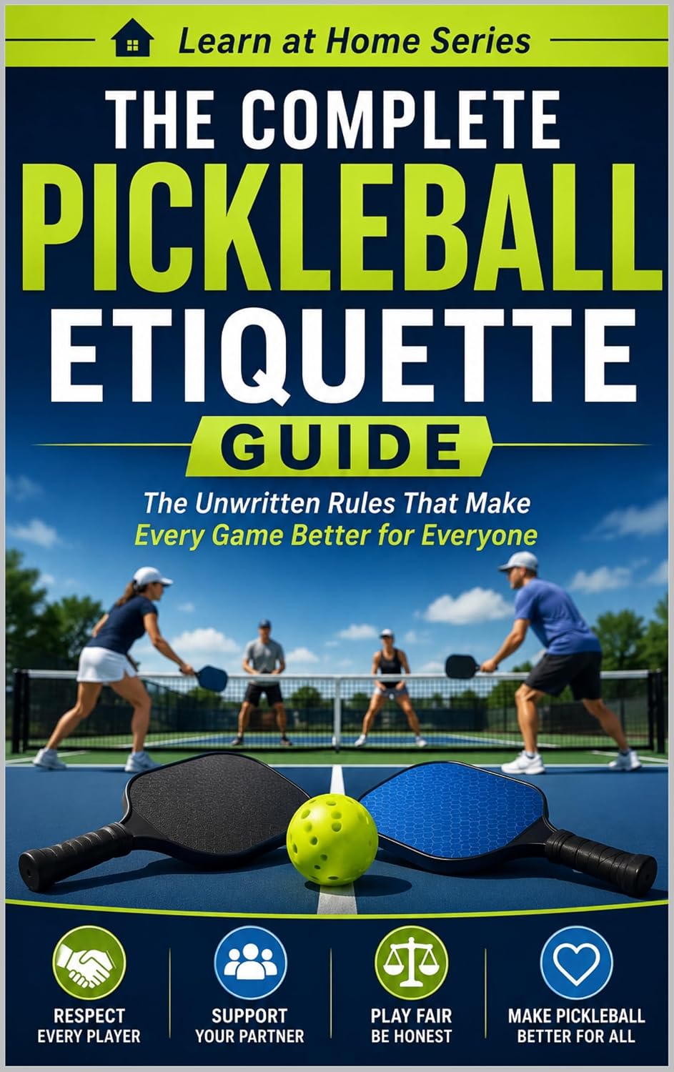The Complete Pickleball Etiquette Guide: The Unwritten Rules that Make Every Game Better For Everyone (Learn at Home Book 19) (English Edition) baixar livro de graça
