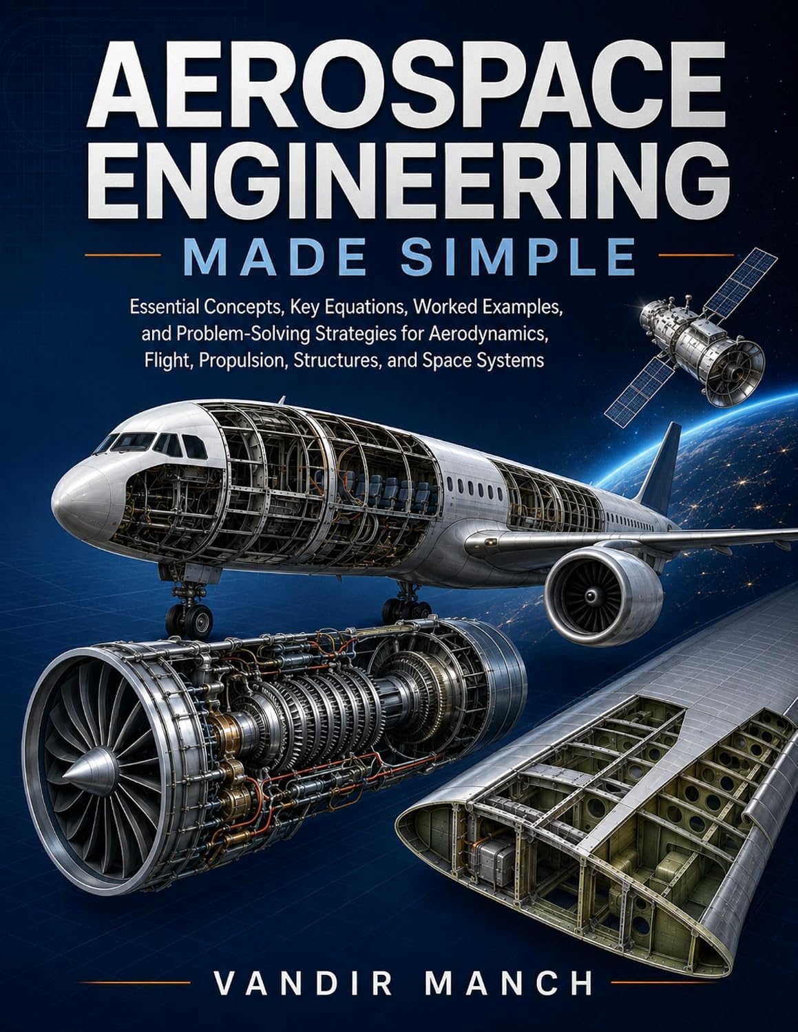 capítulo por capítulo baixar AEROSPACE ENGINEERING MADE SIMPLE: Essential Concepts, Key Equations, Worked Examples, and Problem-Solving Strategies for Aerodynamics, Flight, Propulsion,... and Space Systems (English Edition)