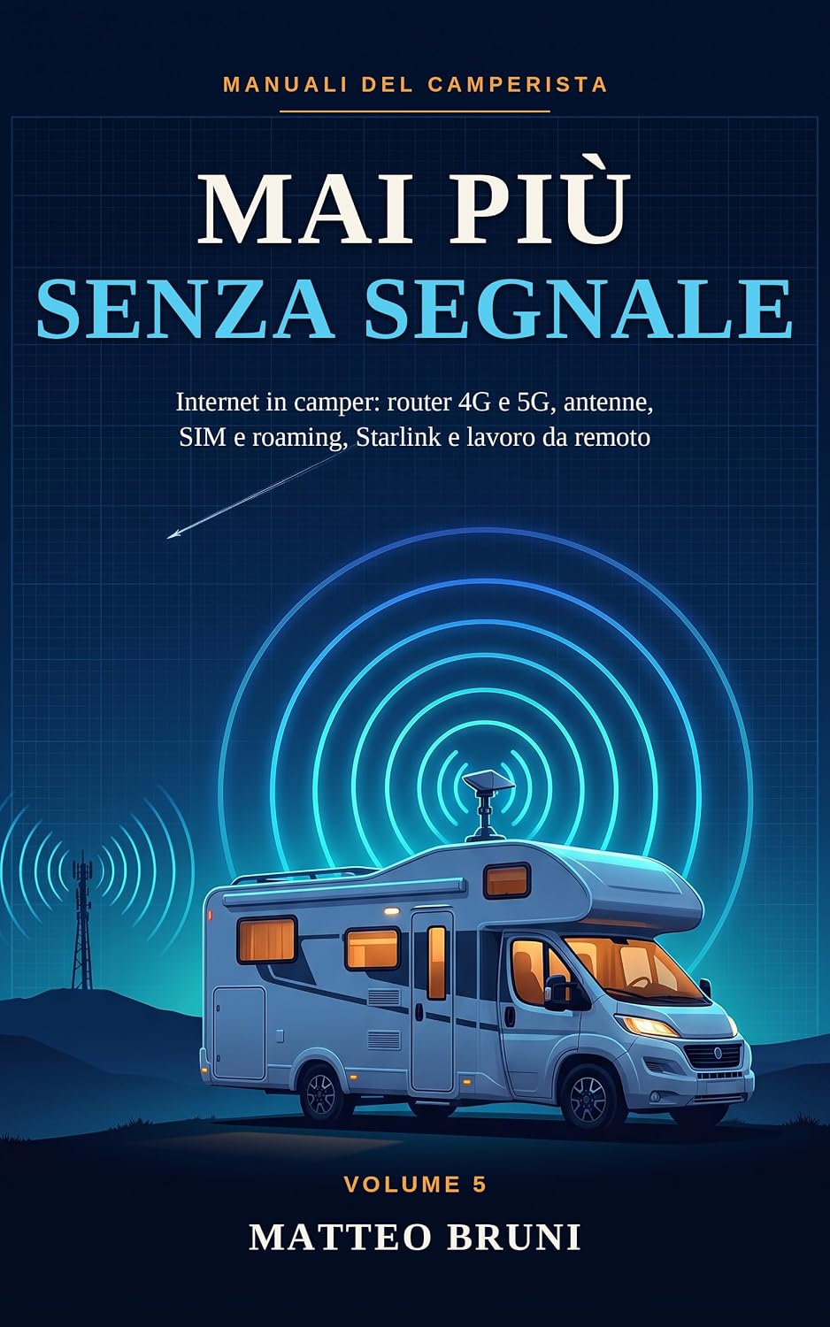 Mai più senza segnale: Internet in camper: router 4G e 5G, antenne, SIM e roaming, Starlink e lavoro da remoto (Manuali del Camperista) (Italian Edition) baixar o livro de graça