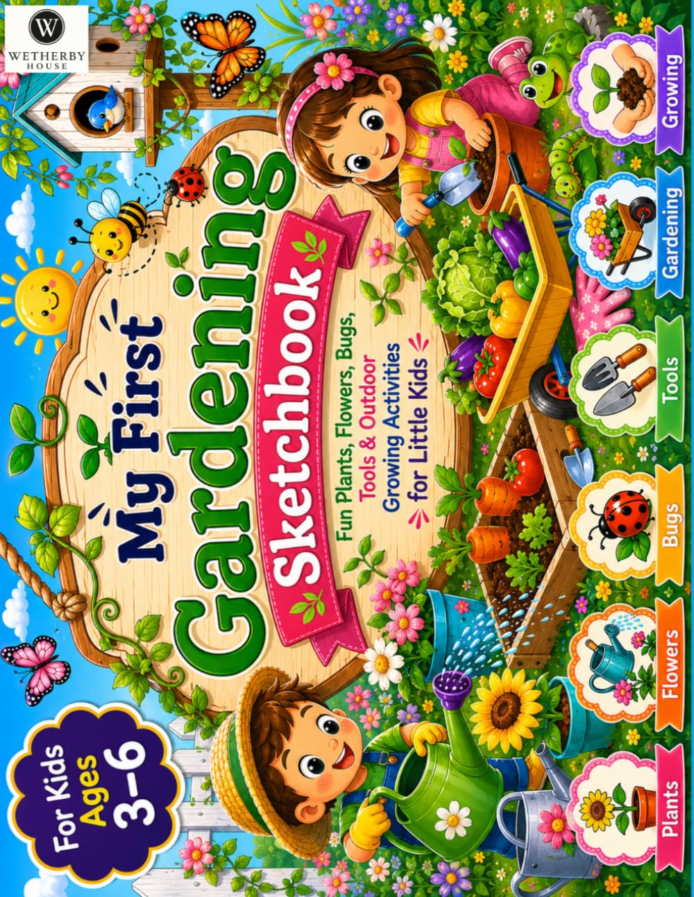 My First Gardening Activities Sketchbook: A Preschool Toddler Drawing Pad for Little Gardeners Blank Sketch Pages Plants Flowers Vegetables and Outdoor Doodles baixar livro de graça