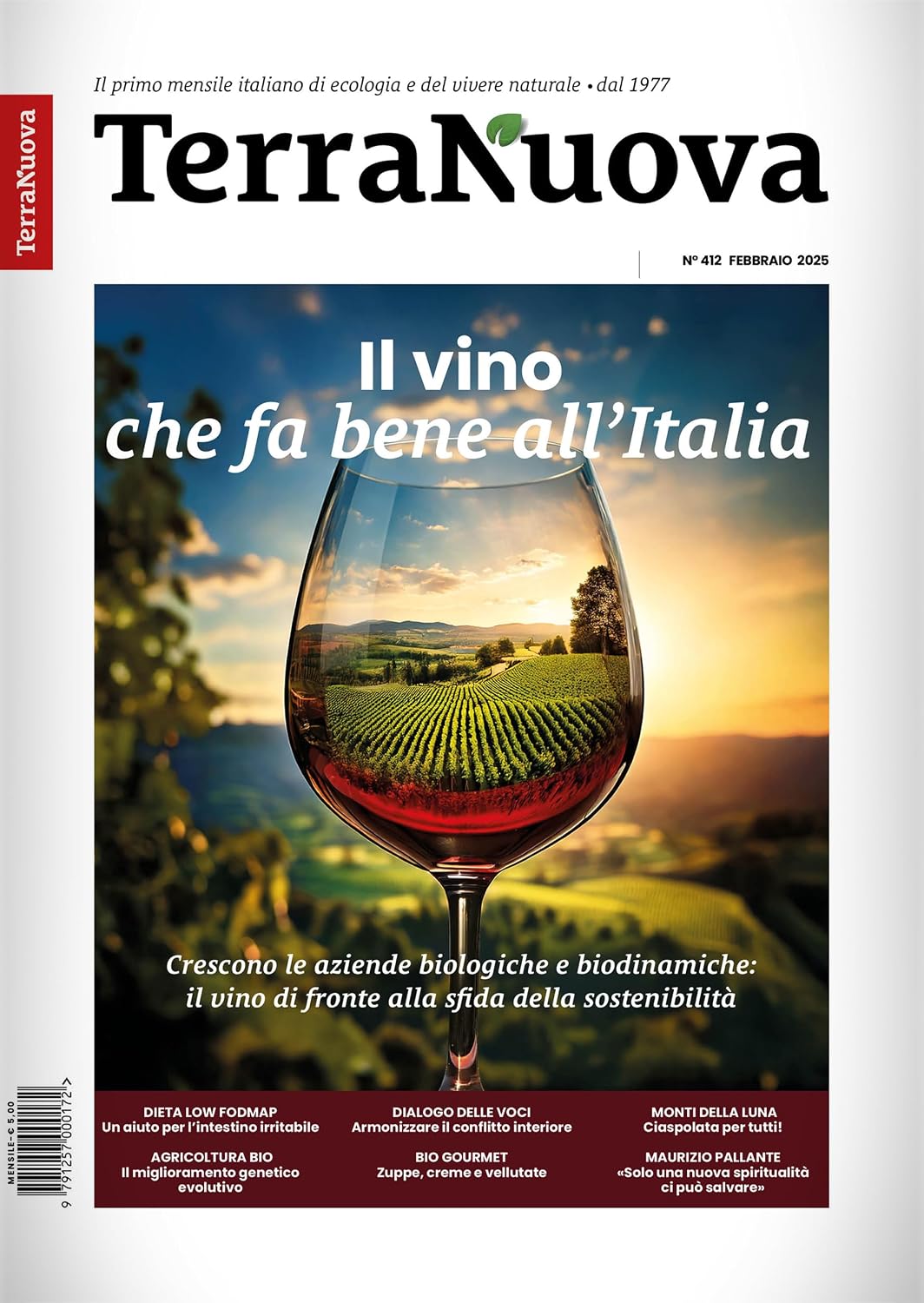 Terra Nuova Febbraio 2025: Il primo mensile italiano di ecologia e del vivere naturale. Dal 1977 (Italian Edition)