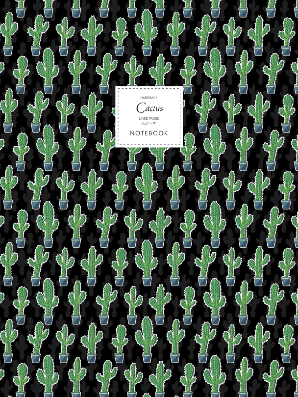 capítulo por capítulo baixar Cactus Notebook - Lined Pages - 8.25" x 11" - Hardback: (Saguaro Night Edition) Large Hard Cover Notebook 192 lined pages (8.25 x 11 inches / 20.96 x 27.94cm / Near A4)