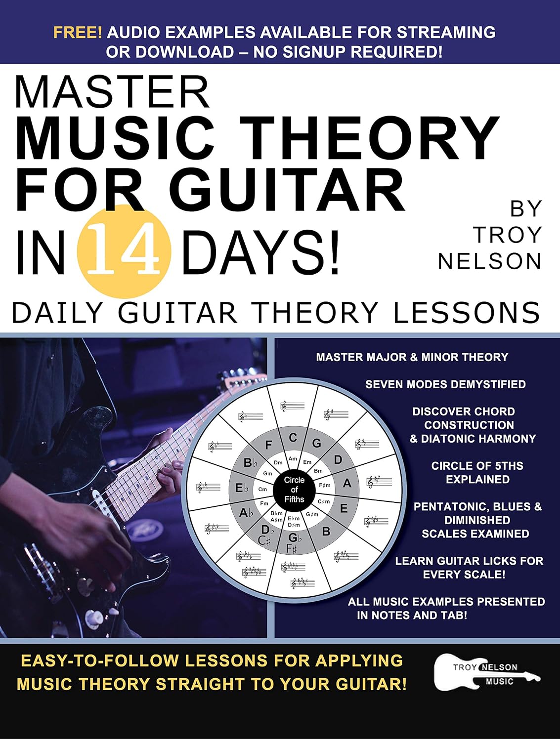 Master Music Theory for Guitar in 14 Days: Daily Guitar Theory Lessons (Play Music in 14 Days) (English Edition) baixar o livro de graça