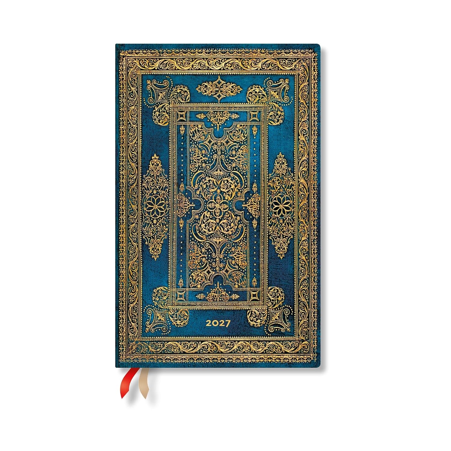 2027 Blue Luxe Maxi Horizontal Hardcover 12-Month Weekly Planner, 160pg, 100gsm by Paperblanks (Luxe Design) baixar o livro de graça