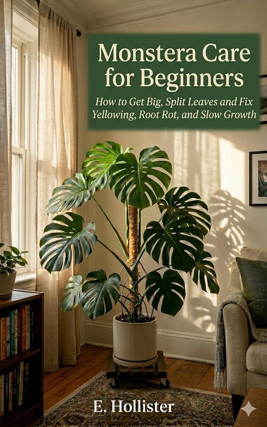 ler totalmente Monstera Care for Beginners: How to Get Big, Split Leaves and Fix Yellowing, Root Rot, and Slow Growth (English Edition)