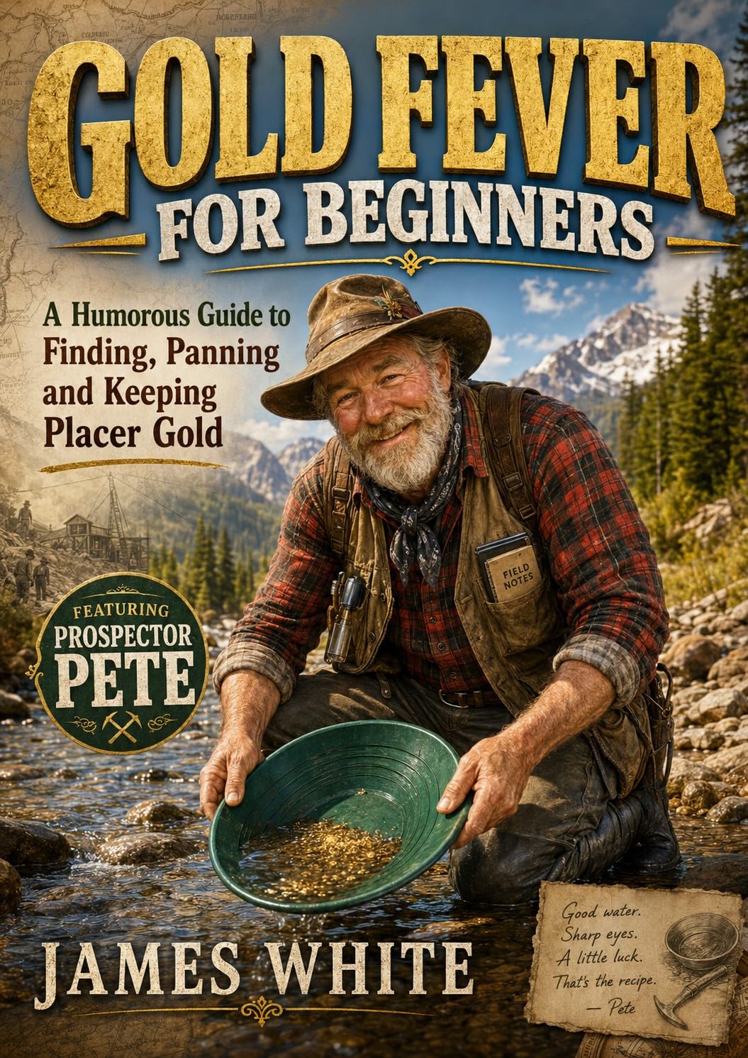 ler totalmente Gold Fever For Beginners: A Humorous Guide to Finding, Panning and Keeping Placer Gold (English Edition)