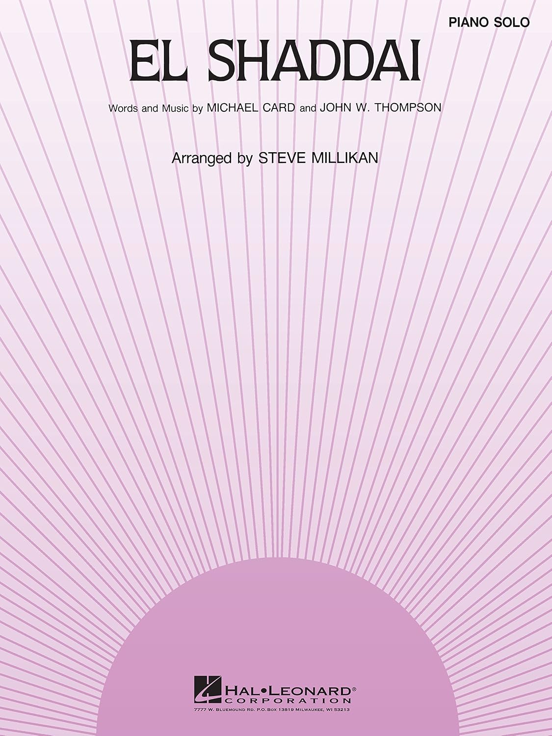 El Shaddai Sheet Music: Piano Solo (English Edition) baixar o livro de graça