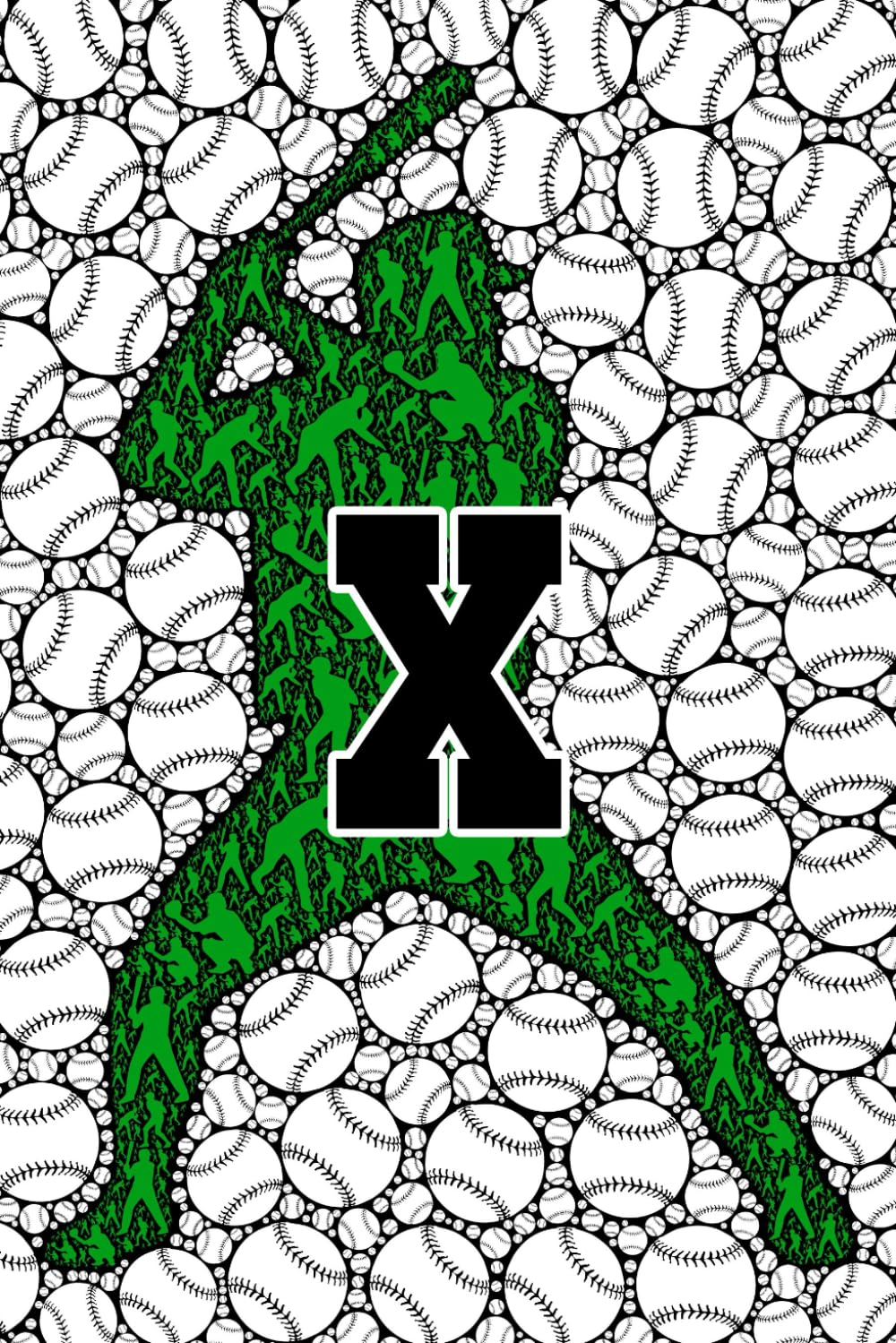 X: Letter "X" Initial Baseball Player Personalized Name Monogram Notebook Gift - College-Ruled Personal Journal, Writing Pad, or Diary for Sports Fans - 110 Pages, 6x9 baixar o livro de graça