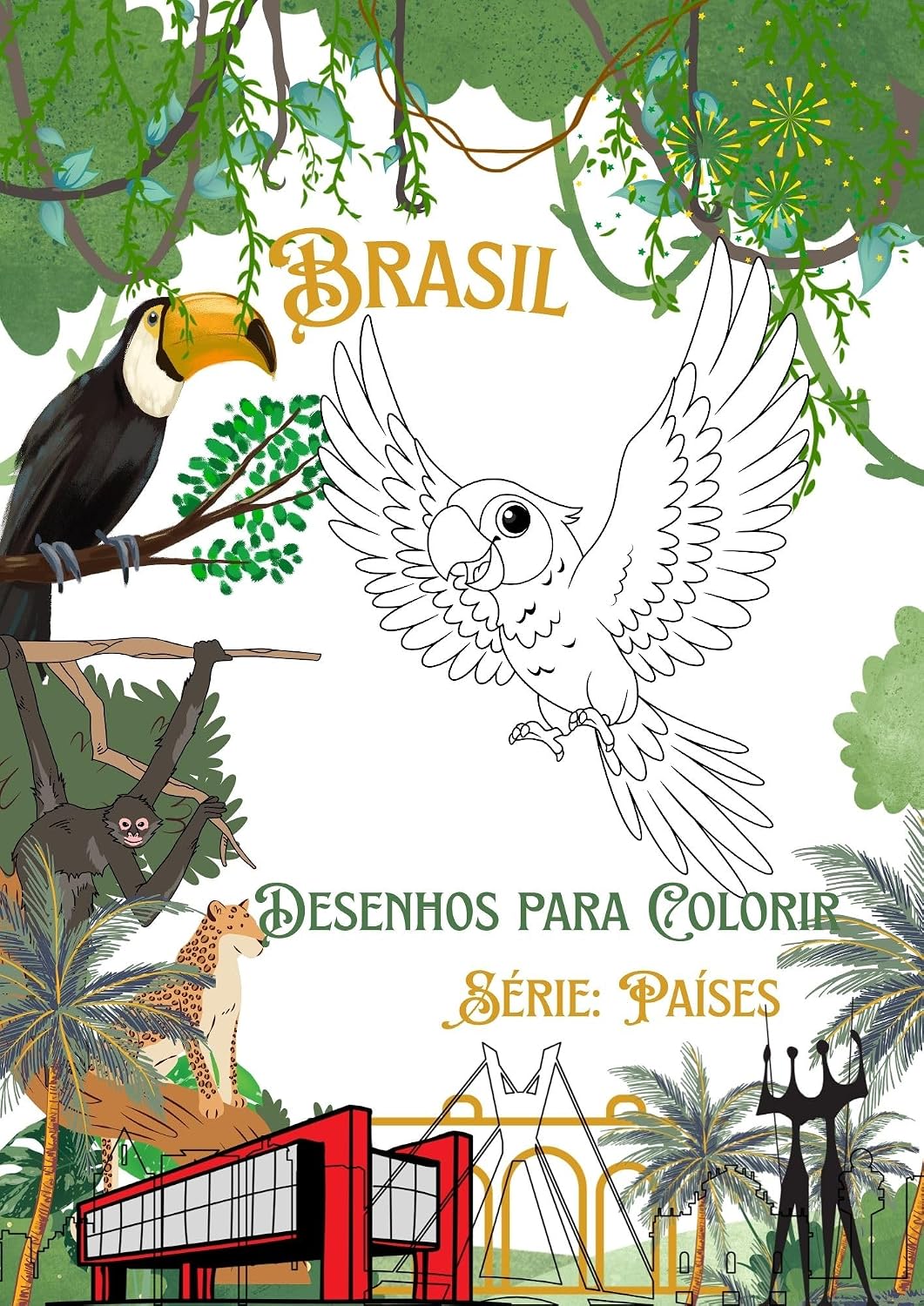 ler totalmente Livro de Colorir: Brasil para colorir