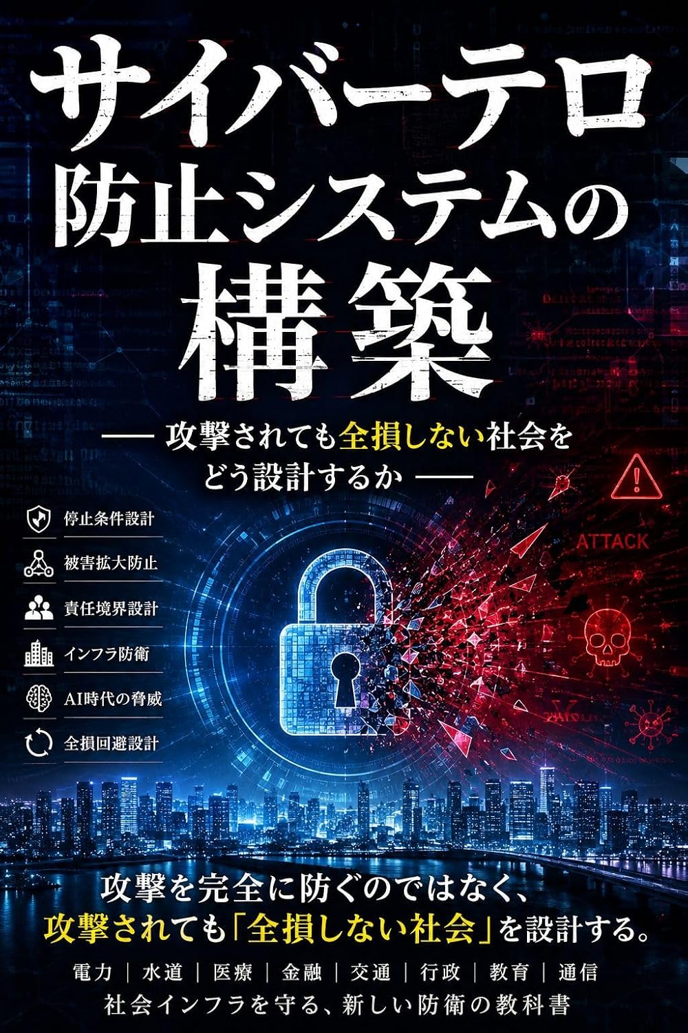 ler totalmente saibaterobousisisutemunokoutiku: kougekisaretemozennsonnsinaisyakaiwodousekkeisuruka kikikannrisirizu (Japanese Edition)
