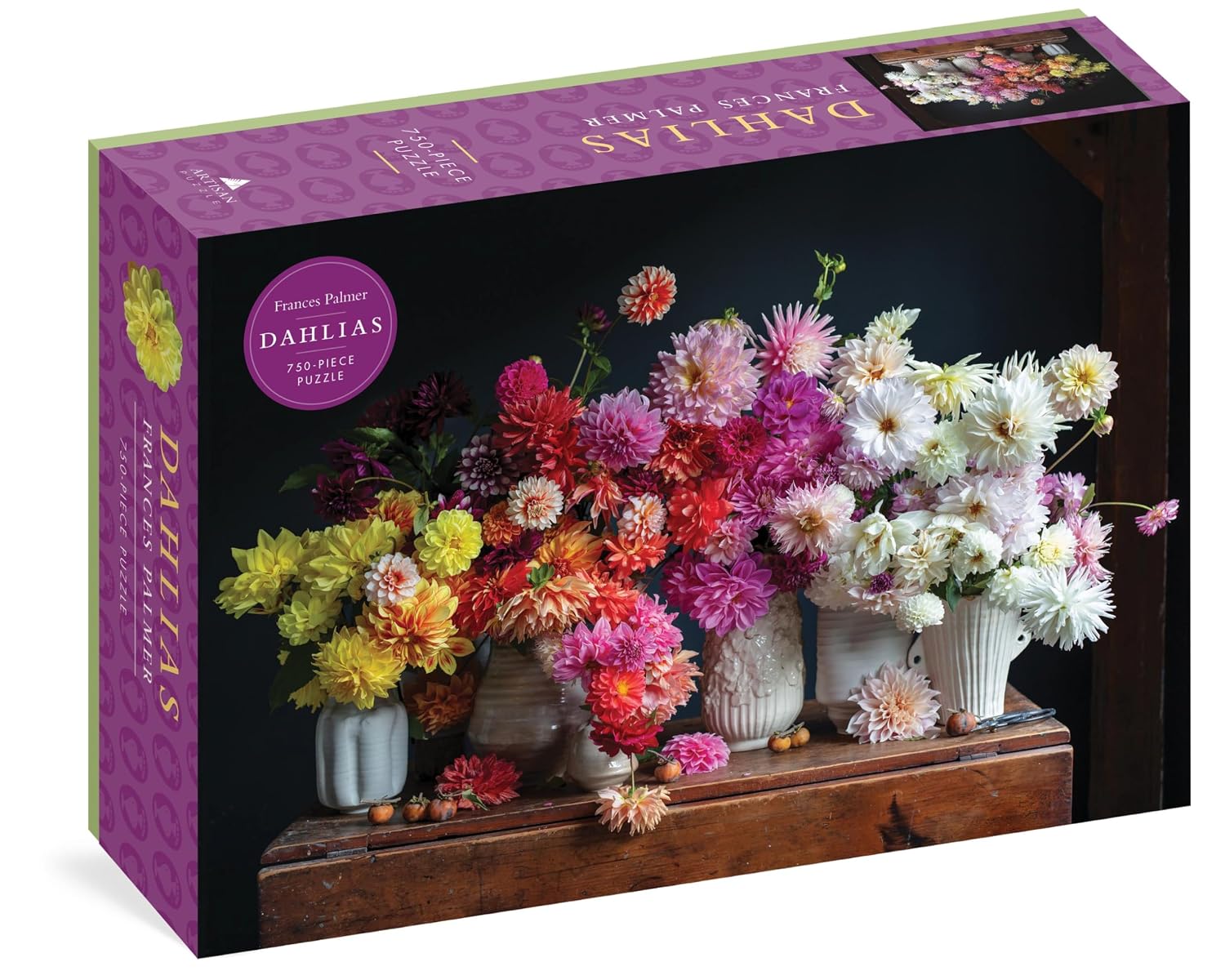 Dahlias 750-Piece Puzzle baixar livro de graça
