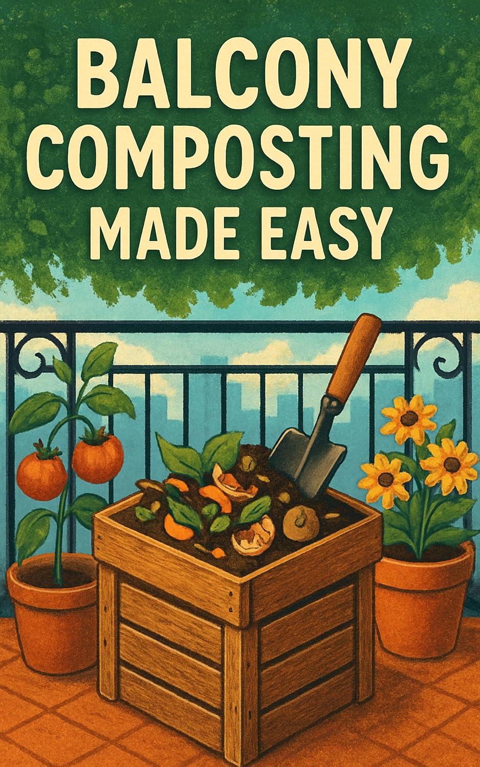 capítulo por capítulo baixar Balcony Composting Made Easy: Learn how to compost in small spaces using simple, smell-free methods perfect for apartment living. (English Edition)