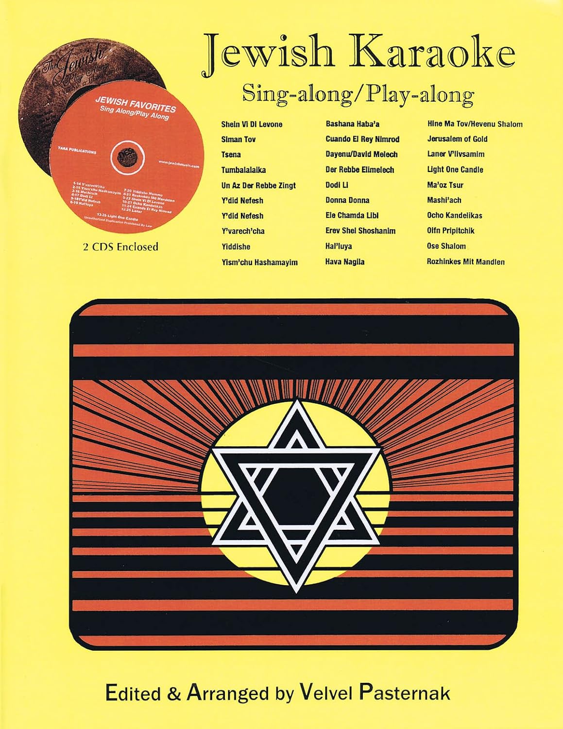 Jewish Karaoke - Sing-Along/Play-Along: Book/2-CD Pack