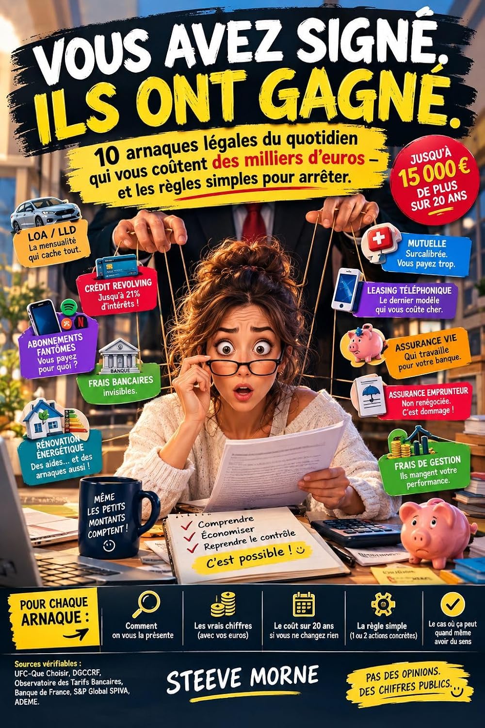 "Vous Avez Signé. Ils Ont Gagné.": "10 arnaques légales du quotidien qui vous coûtent des milliers d'euros — et les règles simples pour arrêter." (French Edition) baixar livro de graça