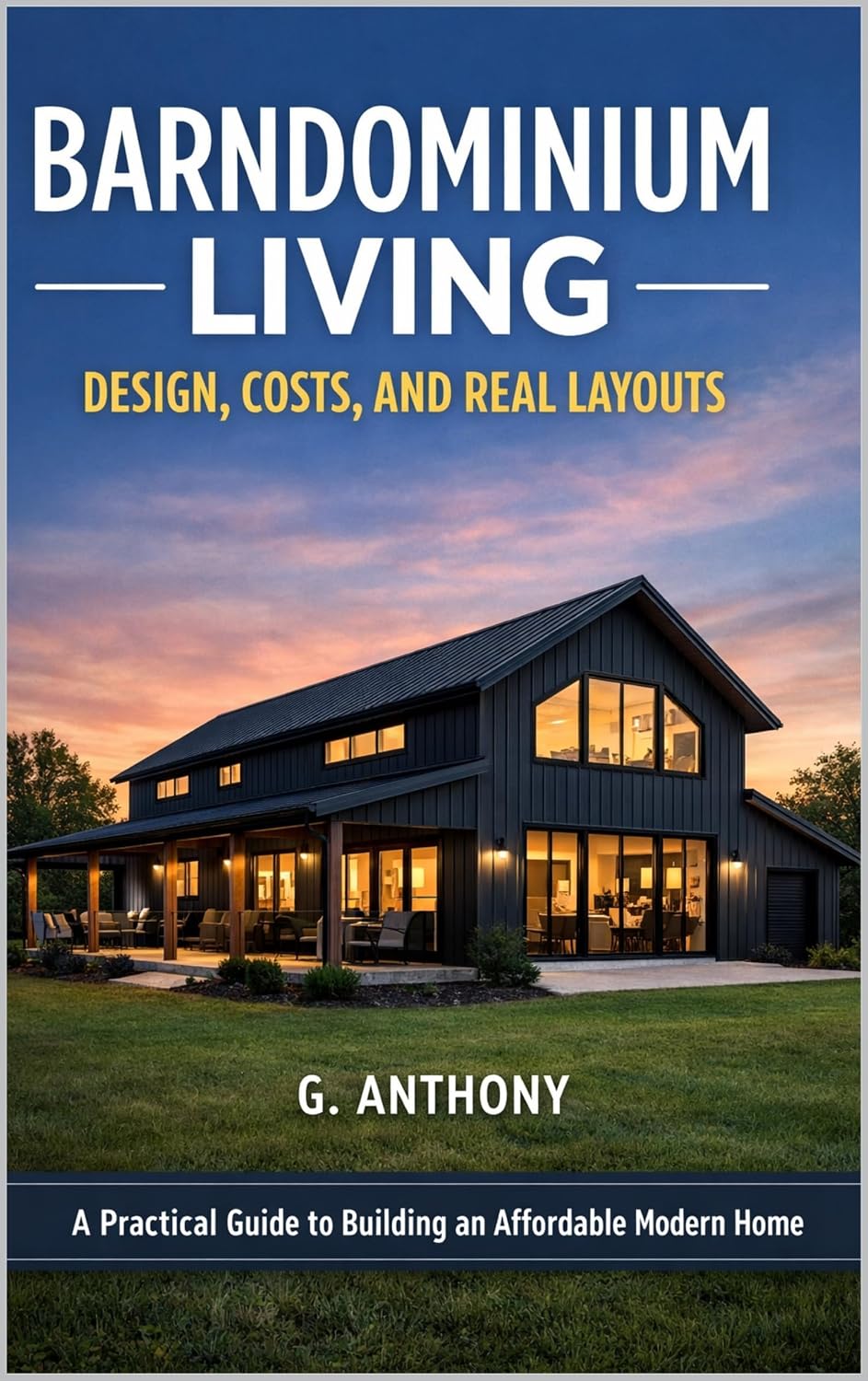 ler totalmente Barndominium Living: Design, Costs, and Real Layouts: A Practical Guide to Building an Affordable Modern Home with Loft Designs, Floor Plans, and Real-World... Guide Series Book 4) (English Edition)