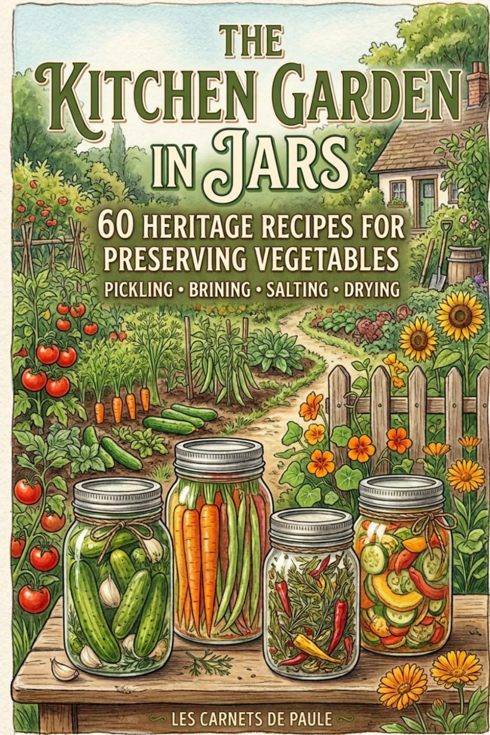 capítulo por capítulo baixar The Kitchen Garden in Jars: 60 Heritage Recipes for Preserving Vegetables — Pickling, Brining, Salting, and Drying