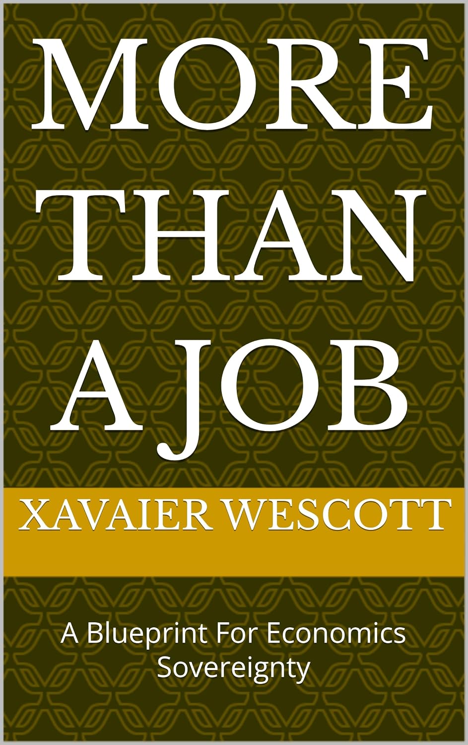 ler totalmente MORE THAN A JOB: A Blueprint For Economics Sovereignty (English Edition)