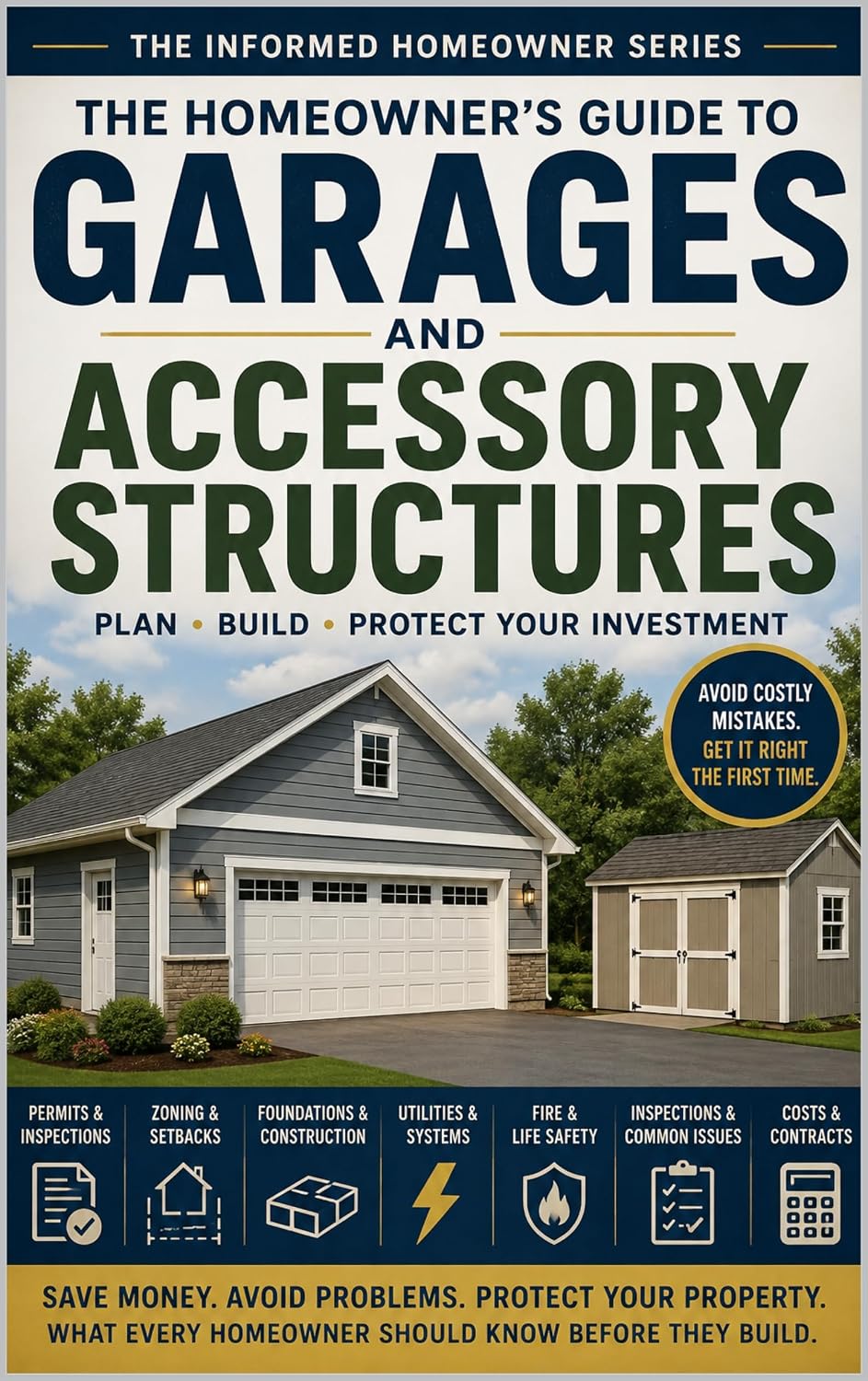 The Homeowner's Guide to Garages and Accessory Structures (Informed Homeowner Book 22) (English Edition) baixar o livro de graça