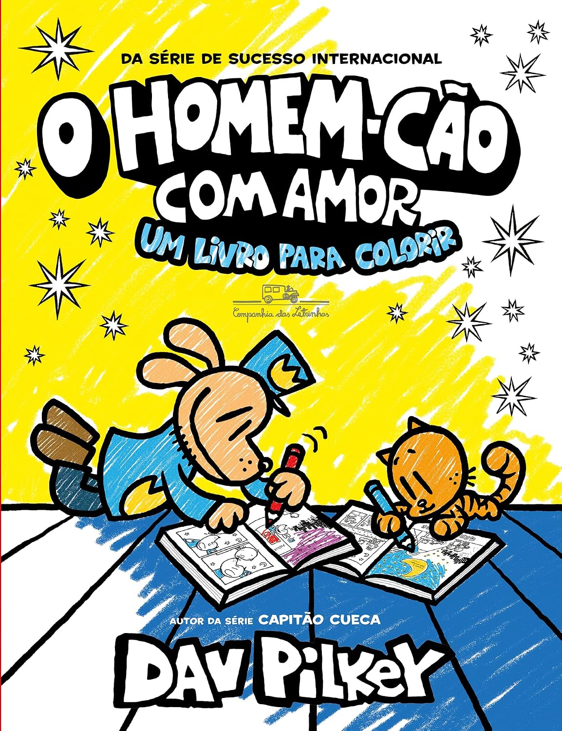 O Homem-Cão com amor: um livro para colorir – Vol. extra