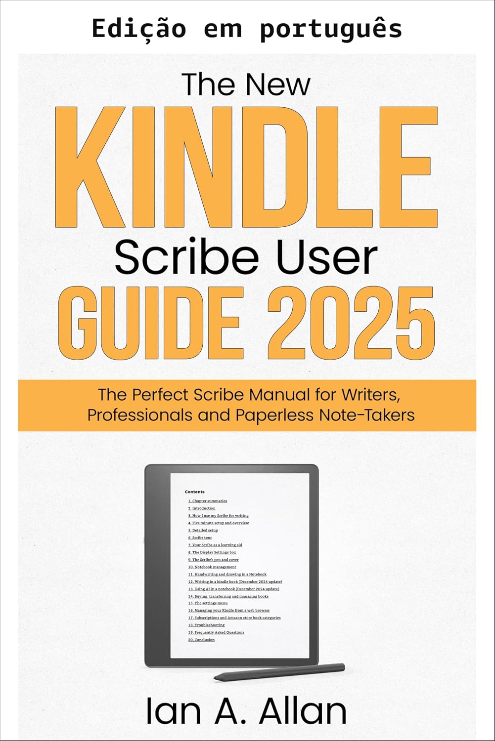 O novo guia do usuário do Kindle Scribe 2025 (Série Amazon Kindle Livro 3) baixar livro de graça