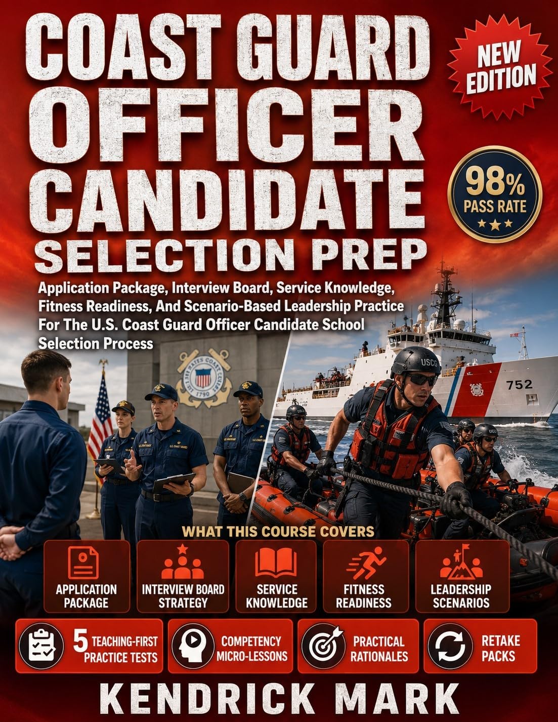 ler totalmente COAST GUARD OFFICER CANDIDATE SELECTION PREP: Application Package, Interview Board, Service Knowledge, Fitness Readiness, And Scenario-Based Leadership... U.S. Coast Guard Officer (English Edition)