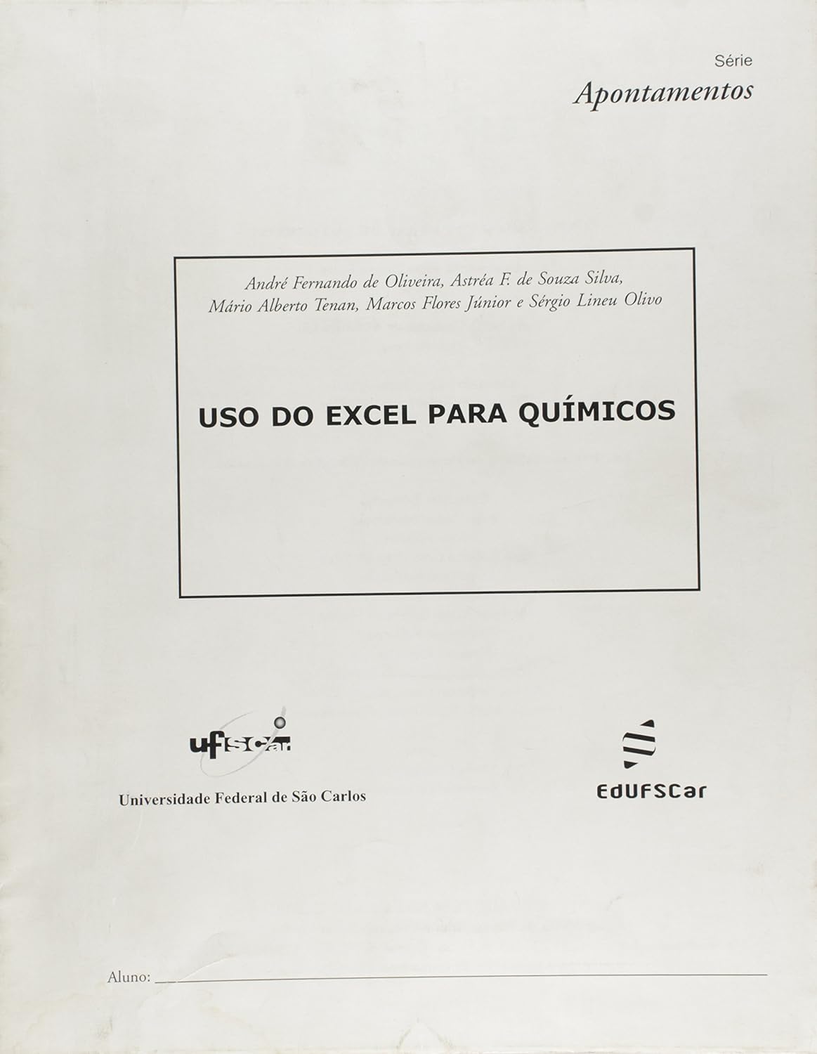 O uso do excel para químicos baixar o livro de graça