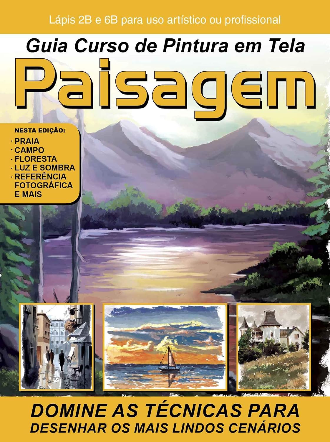 capítulo por capítulo baixar Guia Curso de Pintura em Tela Paisagem