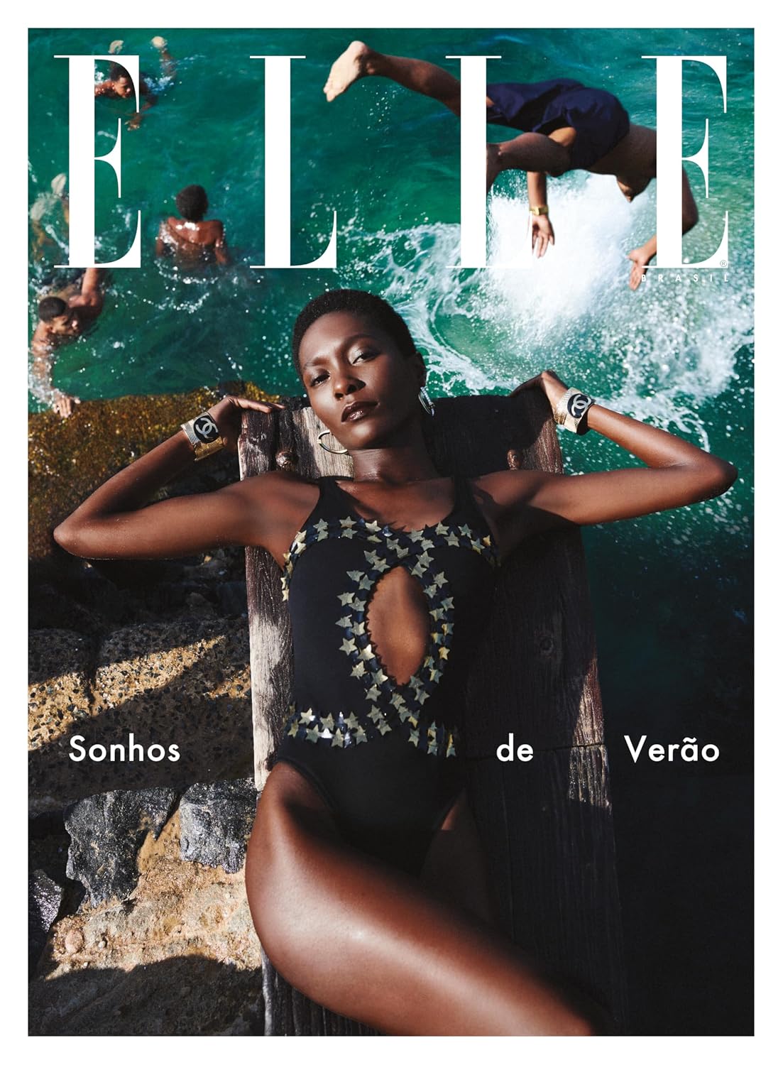 ELLE Brasil Vol. 14: Sonhos de verão - Capa 02 - Maiô com Estrelas: 2