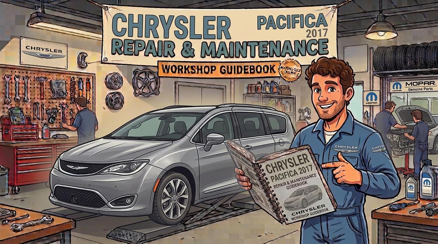 ler totalmente Chrysler Pacifica 2017, Vehicle Repair Manual, Parts, Wiring, Workshop Book (English Edition)