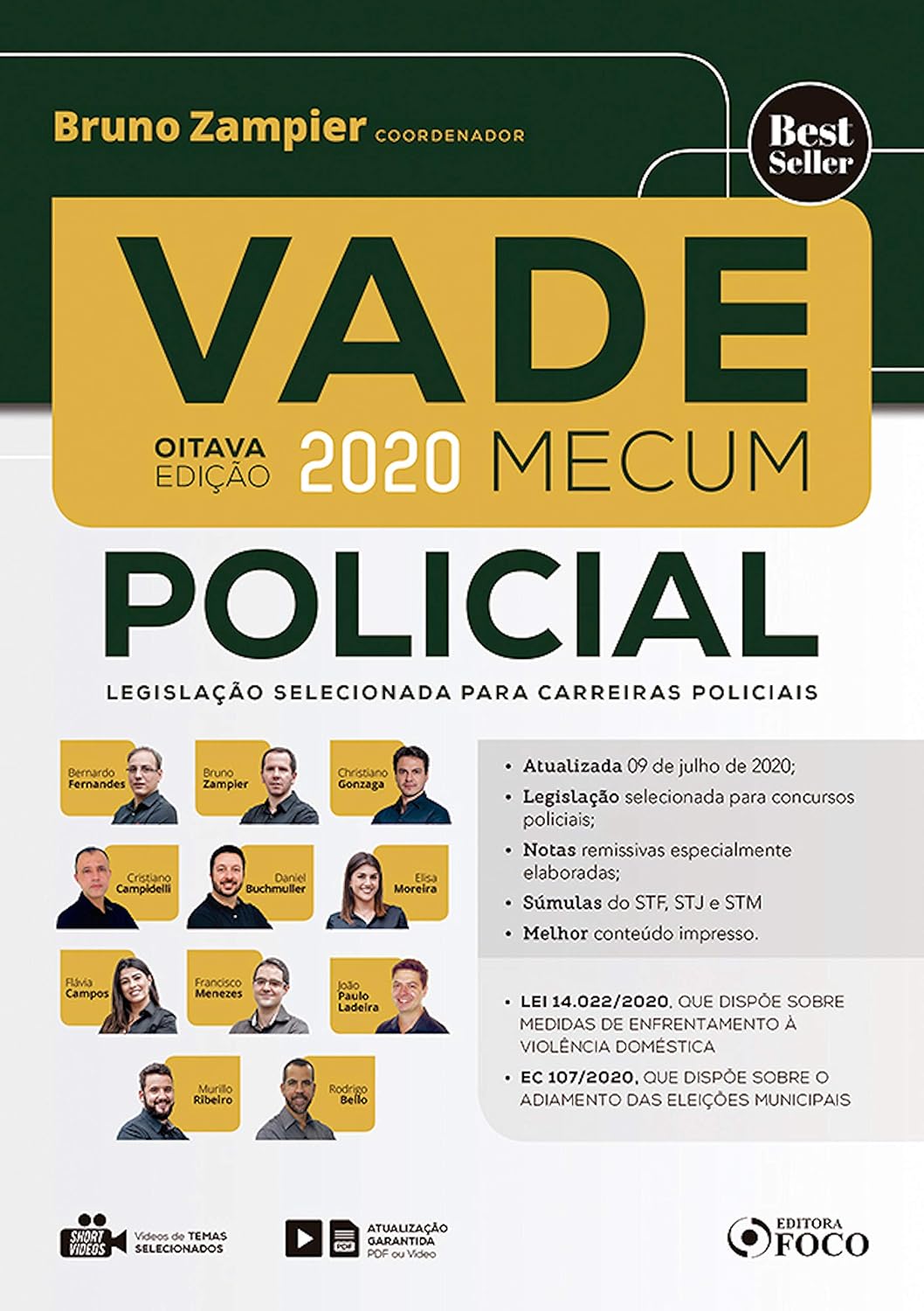 Vademecum POLICIAL: Legislação selecionada para carreiras policiais