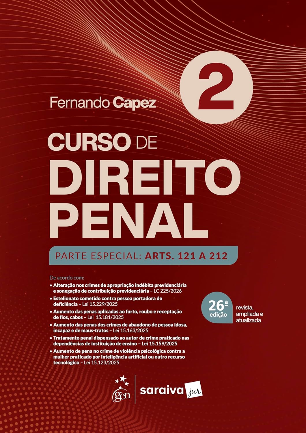 capítulo por capítulo baixar Curso de Direito Penal - Parte Especial: Arts. 121 a 212 - Vol.2 - 26ª Edição 2026