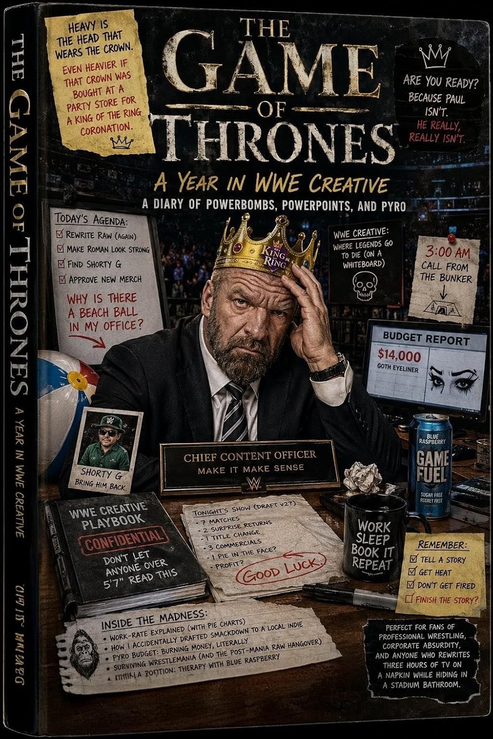 ler totalmente The Game of Thrones: A Year in the WWE Gorilla Position By Triple H (Parody) (English Edition)