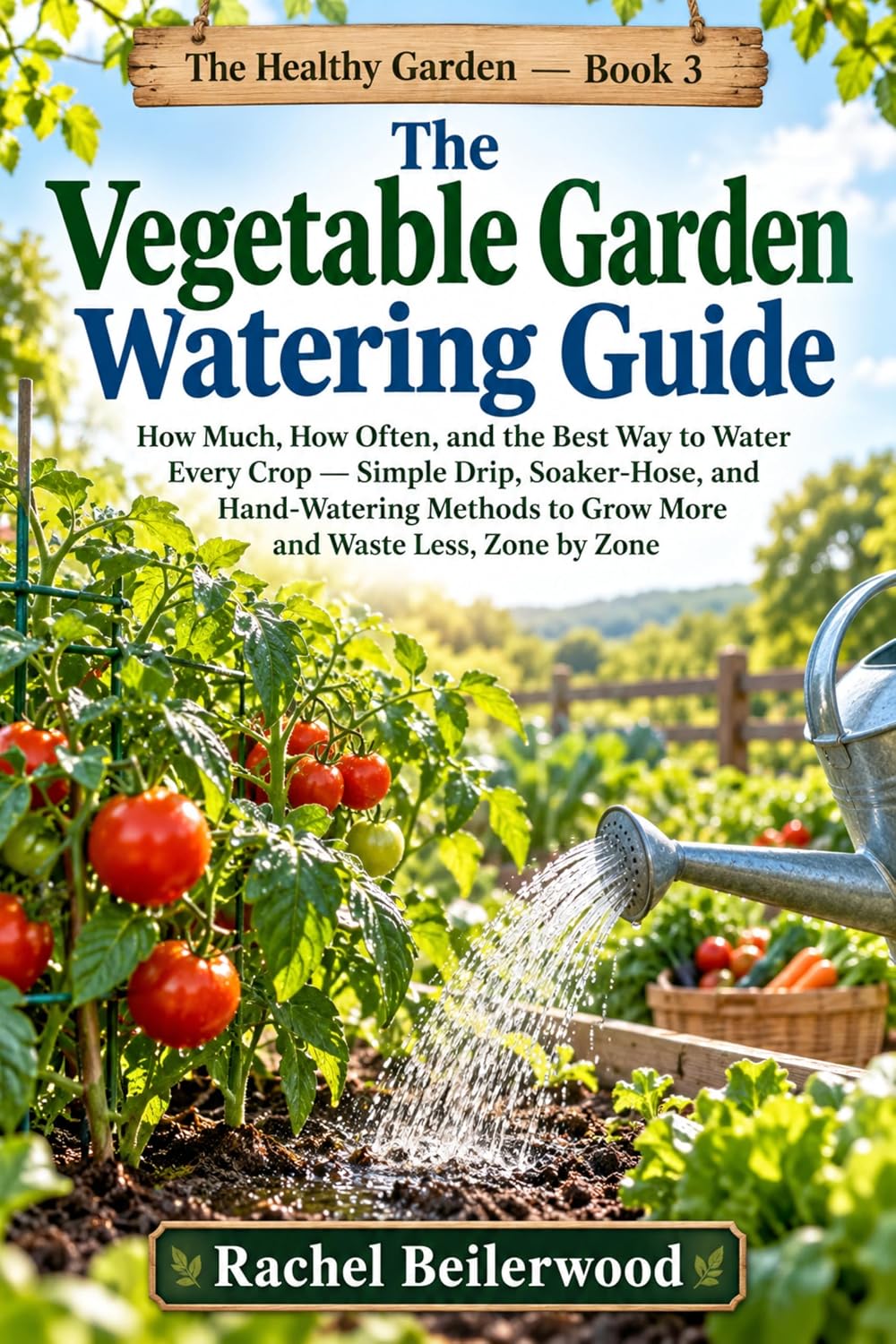 ler totalmente The Vegetable Garden Watering Guide: How Much, How Often, and the Best Way to Water Every Crop — Simple Drip, Soaker-Hose, and Hand-Watering Methods to... Healthy Garden Book 3) (English Edition)