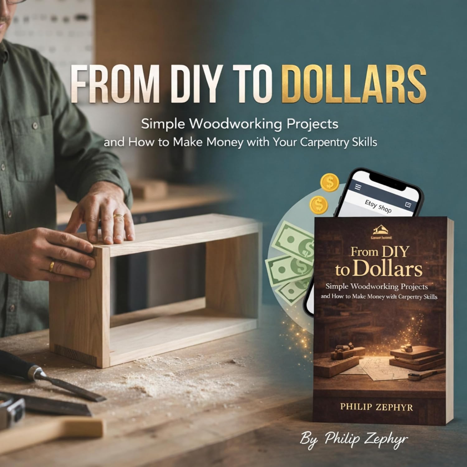 From DIY to Dollars:: Simple Woodworking Projects and How to Make Money with Your Carpentry Skills" (English Edition) baixar livro de graça