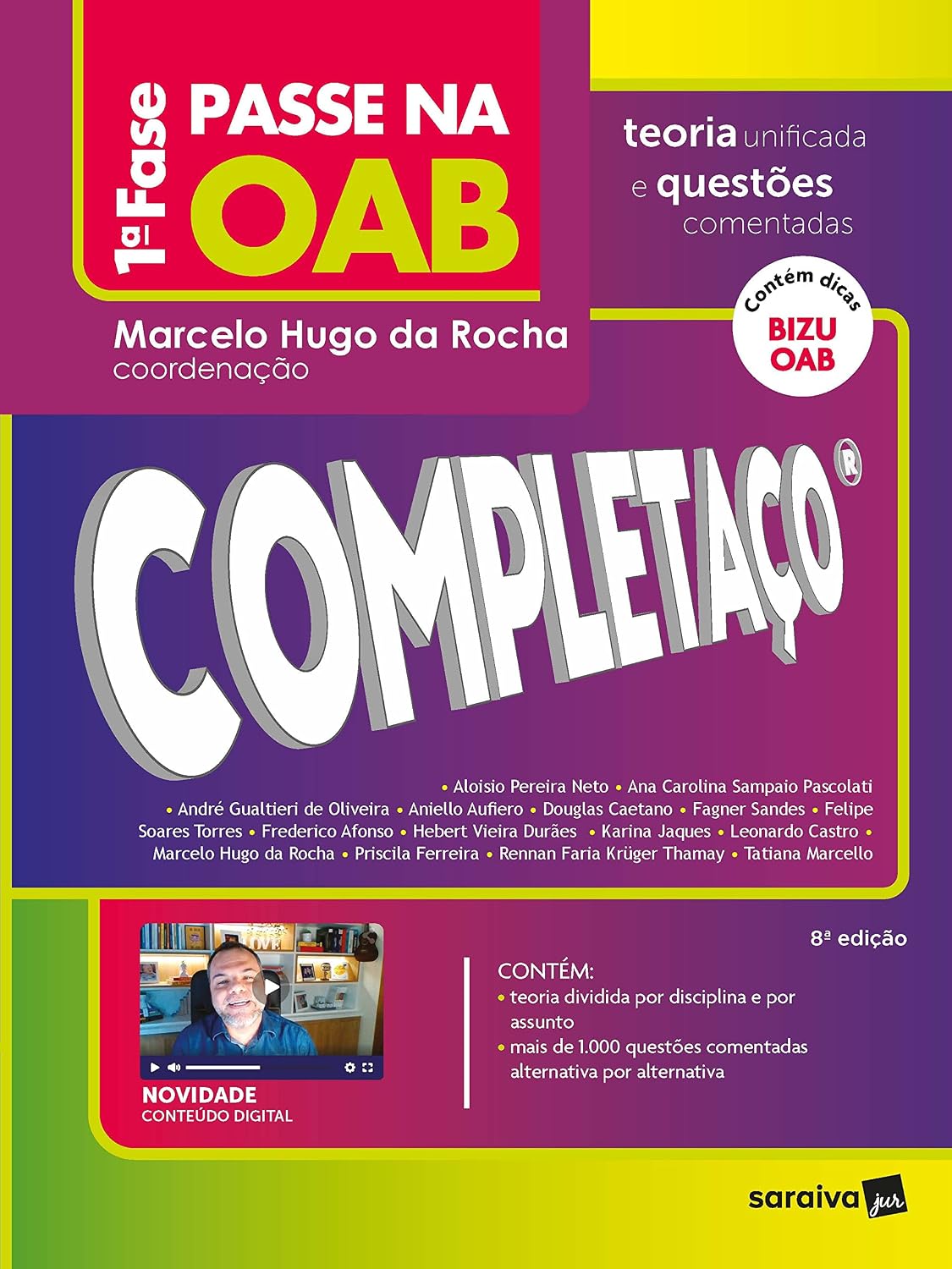 Passe na Oab 1ª Fase - Completaço - Teoria Unificada e Questões Comentadas - 8ª edição 2022 baixar o livro de graça
