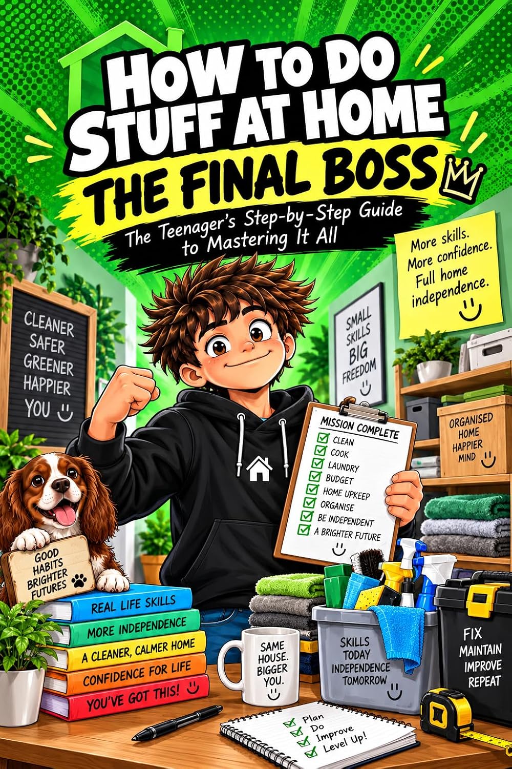 HOW TO DO STUFF AT HOME THE FINAL BOSS: The Teenager’s Step-by-Step Guide to Mastering It All (English Edition) baixar livro de graça