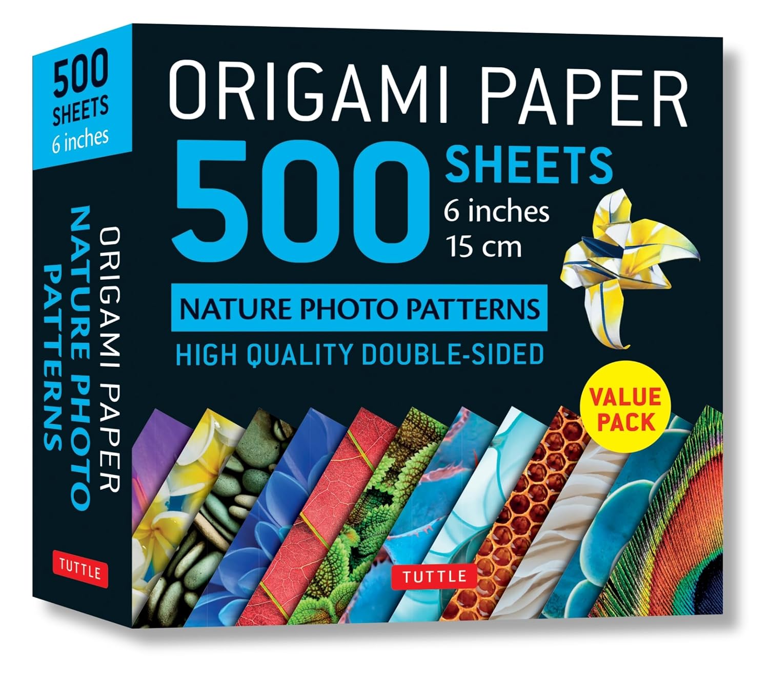 Origami Paper 500 Sheets Nature Photo Patterns 6 (15 CM): Tuttle Origami Paper: Double-Sided Origami Sheets Printed with 12 Different Designs (Instructions for 6 Projects Included) baixar livro de graça