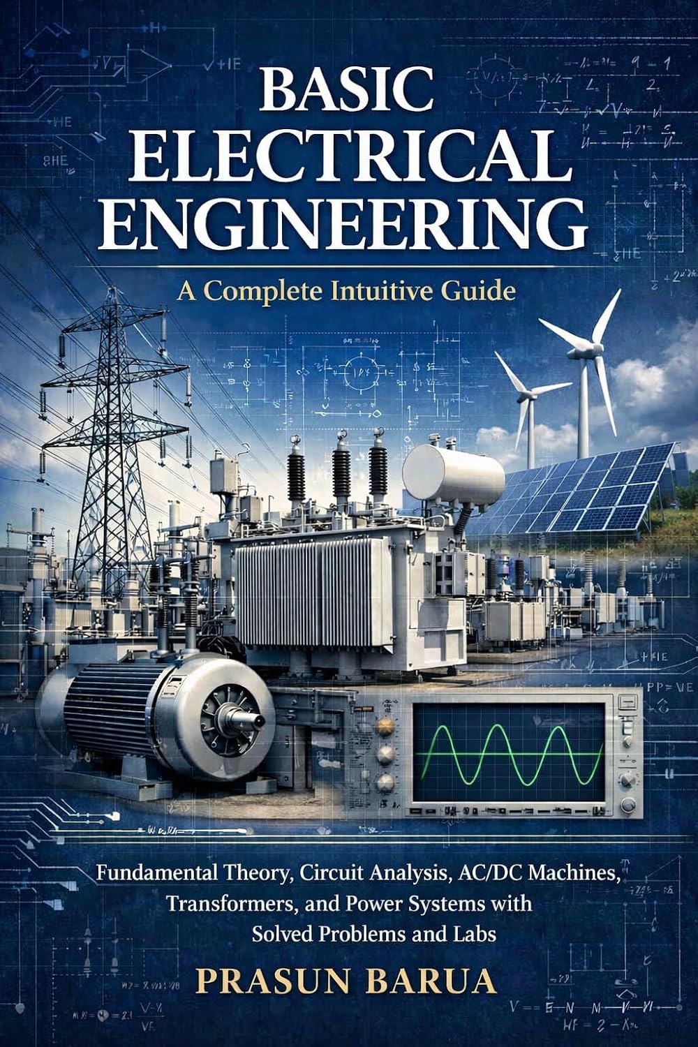 ler totalmente Basic Electrical Engineering: A Complete Intuitive Guide: Fundamental Theory, Circuit Analysis, AC/DC Machines, Transformers, and Power Systems with Solved... and Laboratory Experiments (English Edition)