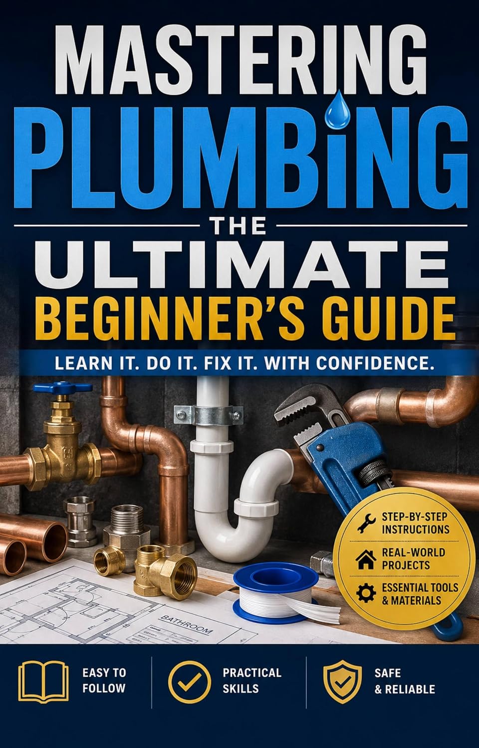 Mastering Plumbing: The Ultimate Beginner's Guide: Learn Essential Skills, Tools, and Techniques for Home & Professional Plumbing (MASTERING PLUMBING SERIES) (English Edition) baixar livro de graça