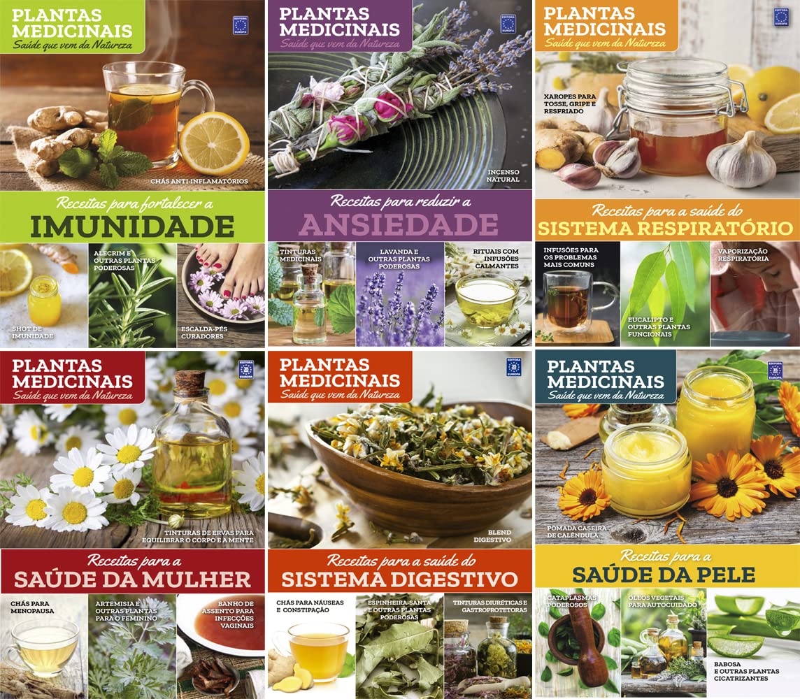 Plantas Medicinais (Coleção - Volume 1 a 6) baixar livro de graça