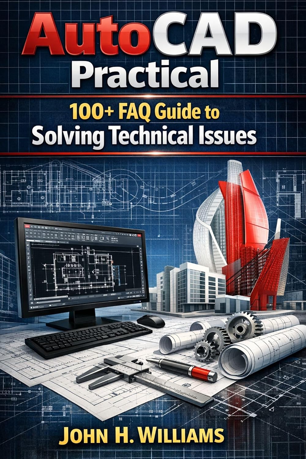 AutoCAD Practical 100+ FAQ Guide to Solving Technical Issues (software userguide for seniors, beginners, faqs with answers, facts about, exercise and workbook Book 3) (English Edition) baixar o livro de graça