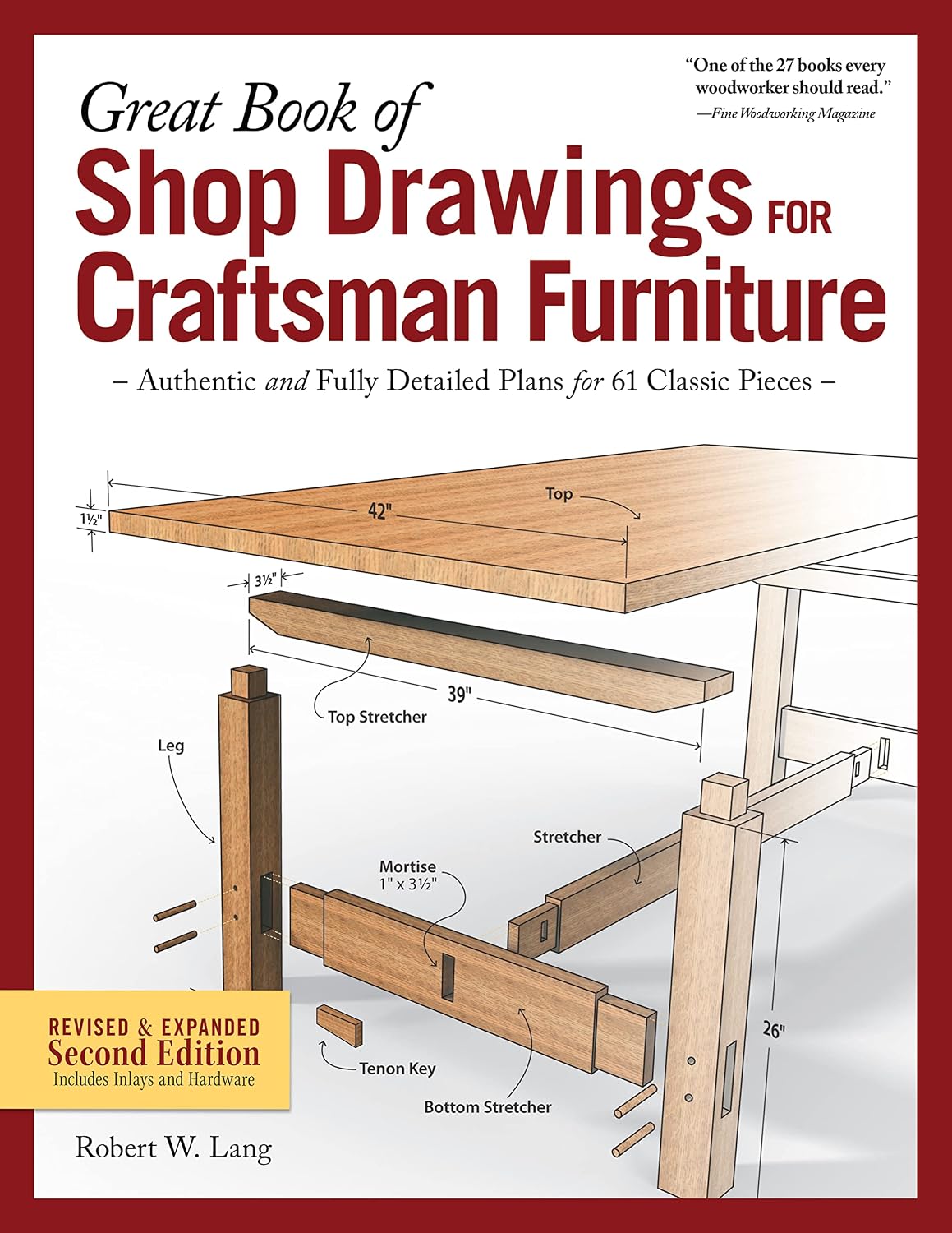 Great Book of Shop Drawings for Craftsman Furniture, Revised & Expanded Second Edition: Authentic and Fully Detailed Plans for 61 Classic Pieces baixar livro de graça