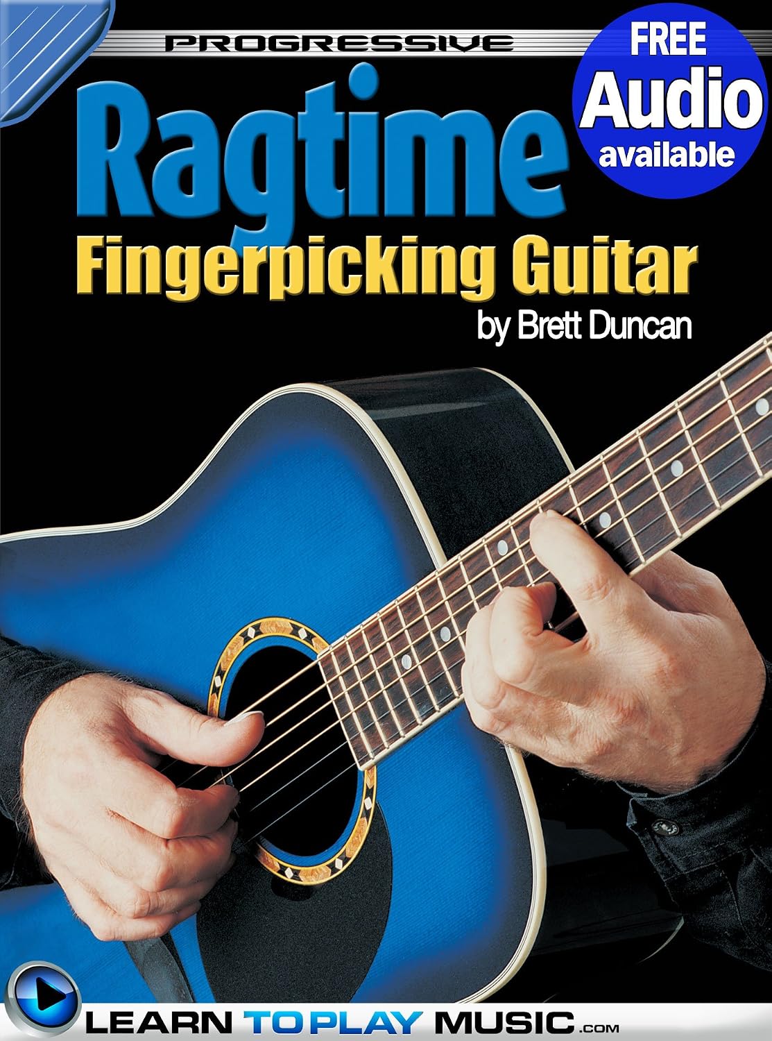 ler totalmente Ragtime Fingerstyle Guitar Lessons: Teach Yourself How to Play Guitar (Free Audio Available) (Progressive) (English Edition)