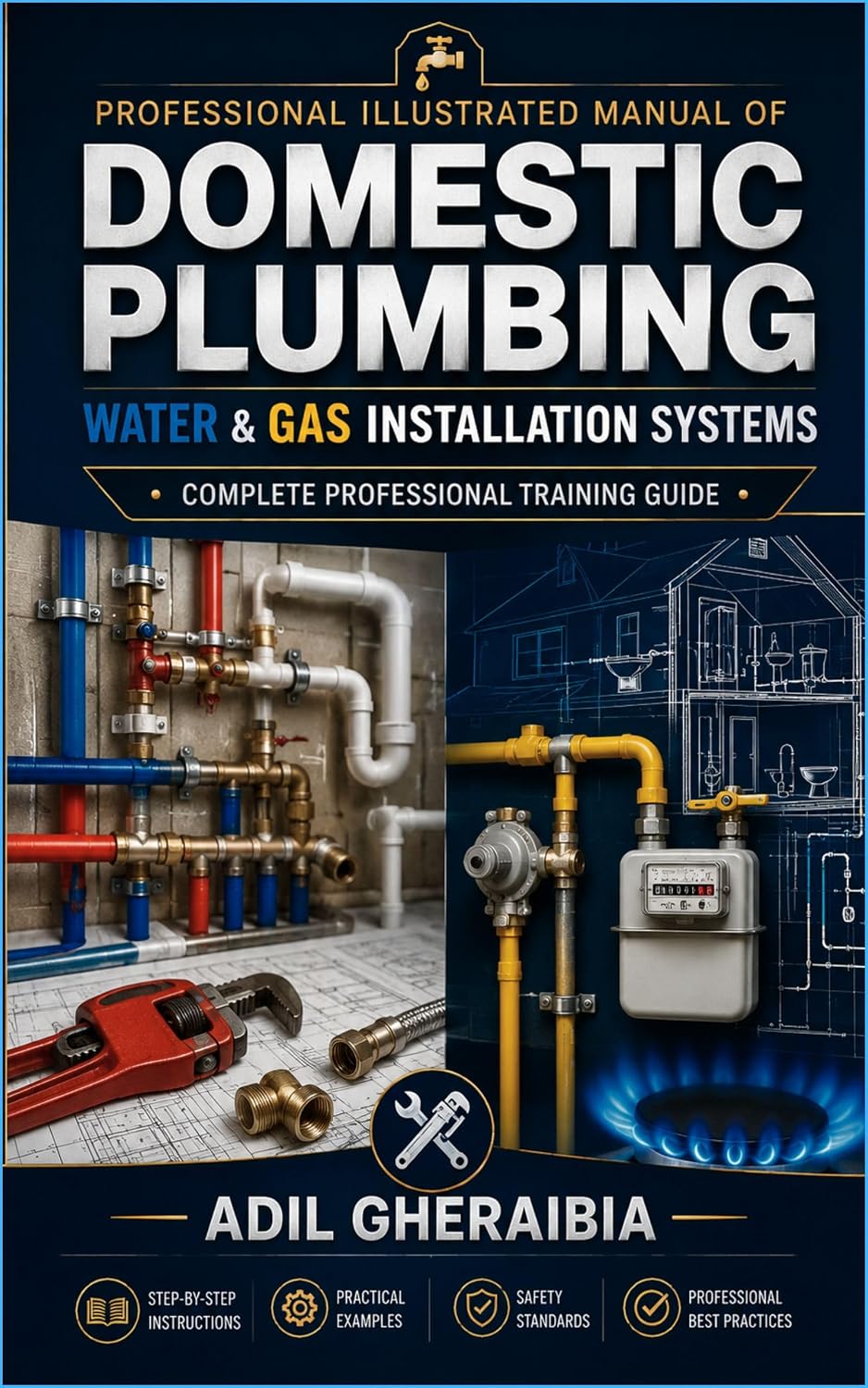 Professional Illustrated Manual of Domestic Plumbing Water & Gas Installation Systems Complete Professional Training Guide (MASTERING PLUMBING SERIES Book 1) (English Edition) baixar livro de graça