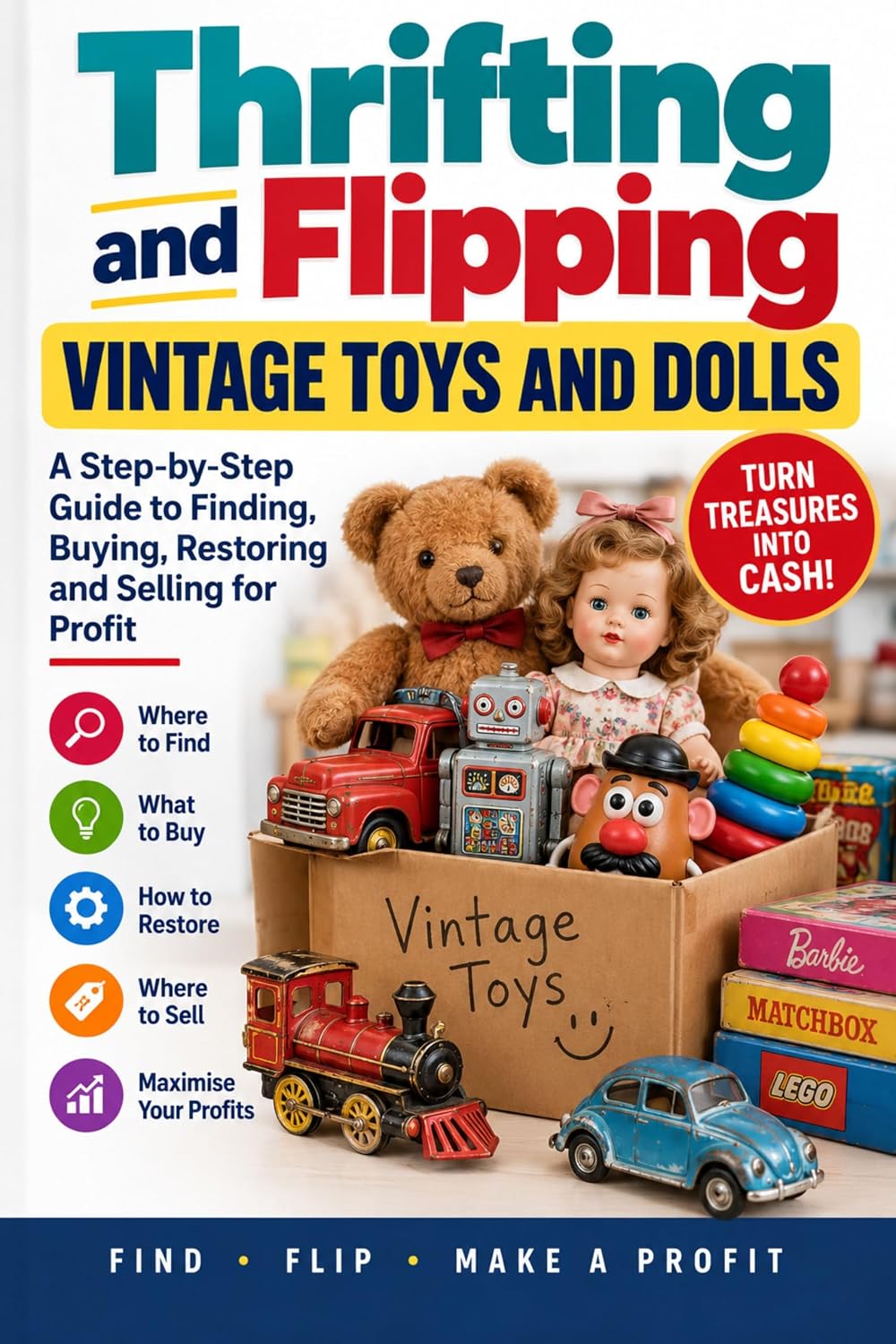 ler totalmente Thrifting and Flipping Vintage Toys and Dolls (English Edition)