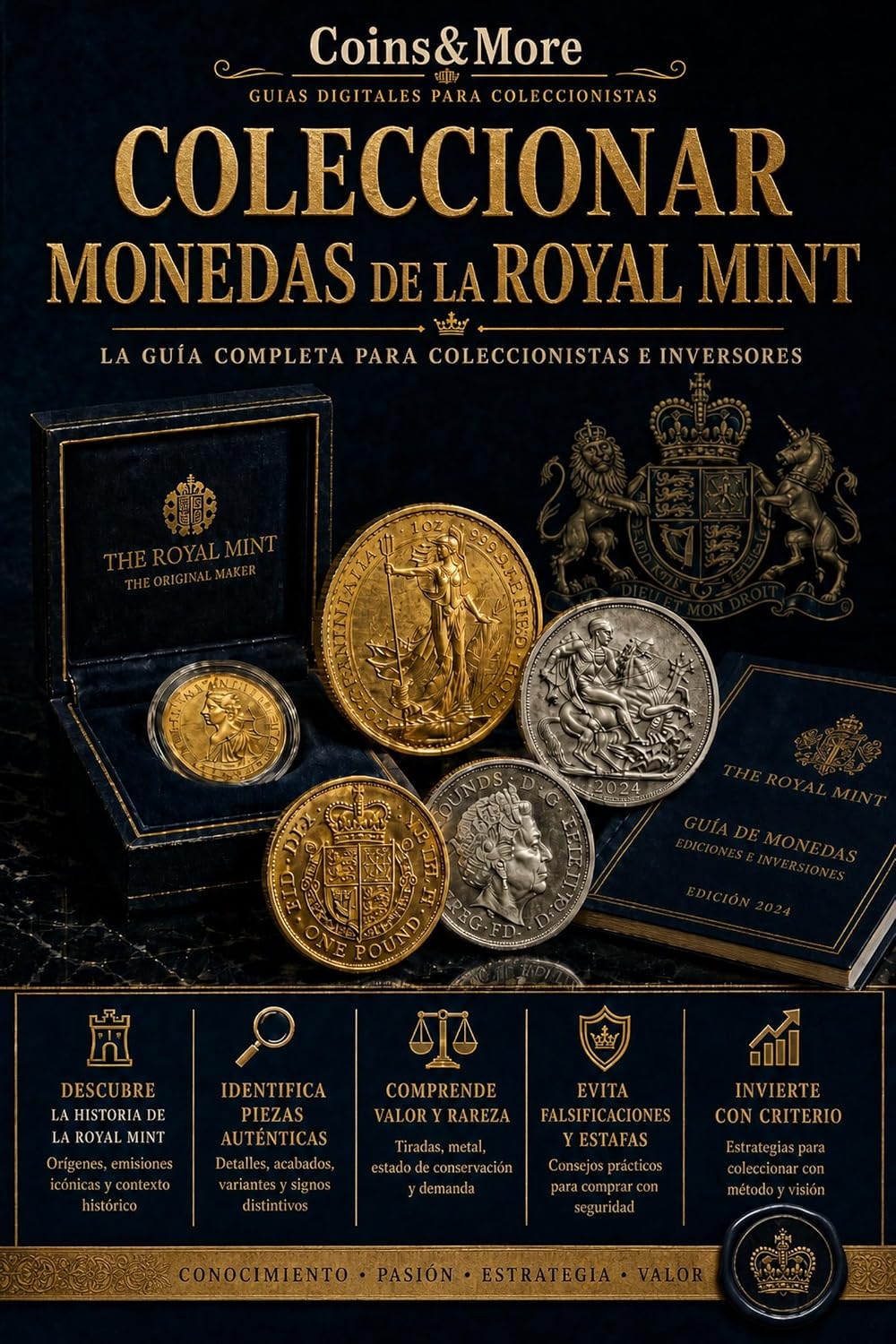 Coleccionar Monedas de la Royal Mint: La guía completa para aficionados y coleccionistas (Spanish Edition) baixar o livro de graça