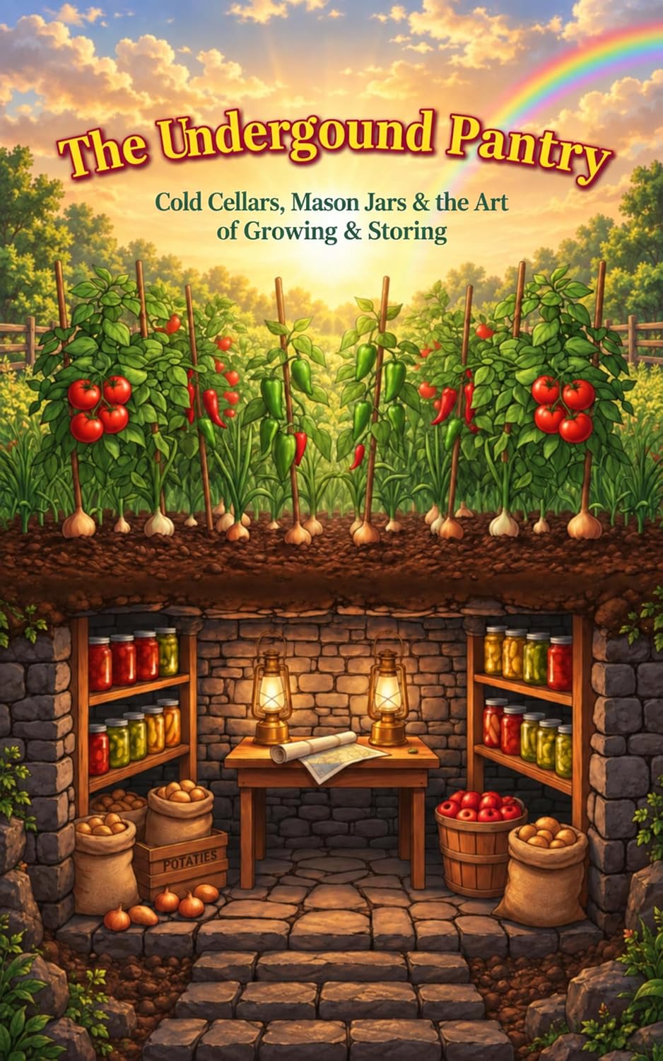 ler totalmente The Underground Pantry: Cold Cellars, Mason Jars & the Art of Growing & Storing (English Edition)