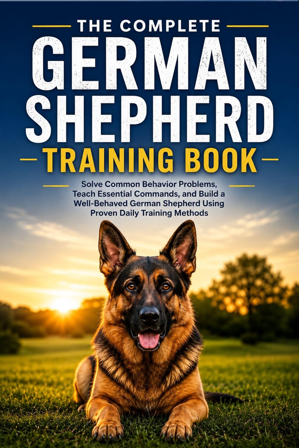capítulo por capítulo baixar The Complete German Shepherd Training Book: Solve Common Behavior Problems, Teach Essential Commands, and Build a Well-Behaved German Shepherd Using Proven Daily Training Methods (English Edition)